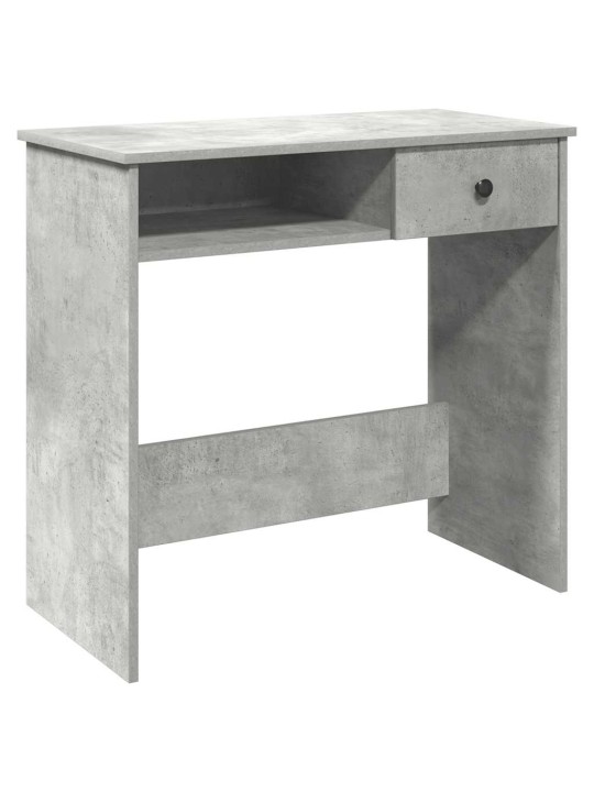 KIRJUTUSLAUD, BETOONHALL, 80 X 40 X 75 CM, PUITLAASTPLAAT
