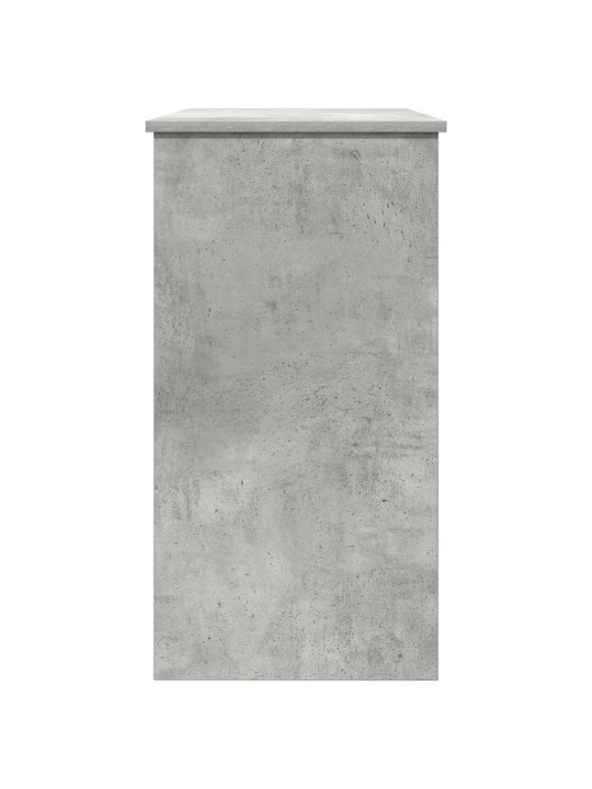 KIRJUTUSLAUD, BETOONHALL, 80 X 40 X 75 CM, PUITLAASTPLAAT