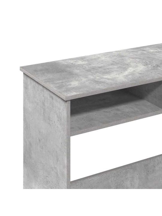 KIRJUTUSLAUD, BETOONHALL, 80 X 40 X 75 CM, PUITLAASTPLAAT