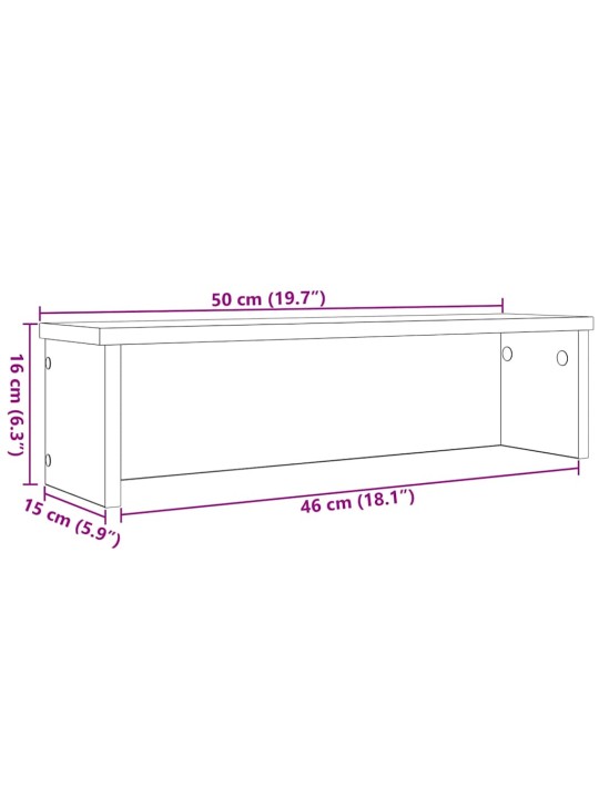 KÖÖGIRIIULID VIRNASTATAVAD 2 TK, VALGE, 50X15X16 CM