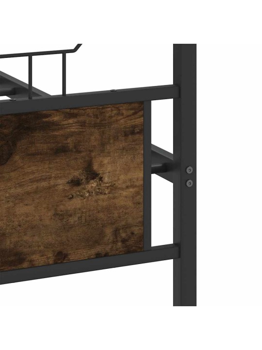 METALLIST VOODIRAAM ILMA MADRATSITA SUITSUTATUD TAMM 160X200 CM