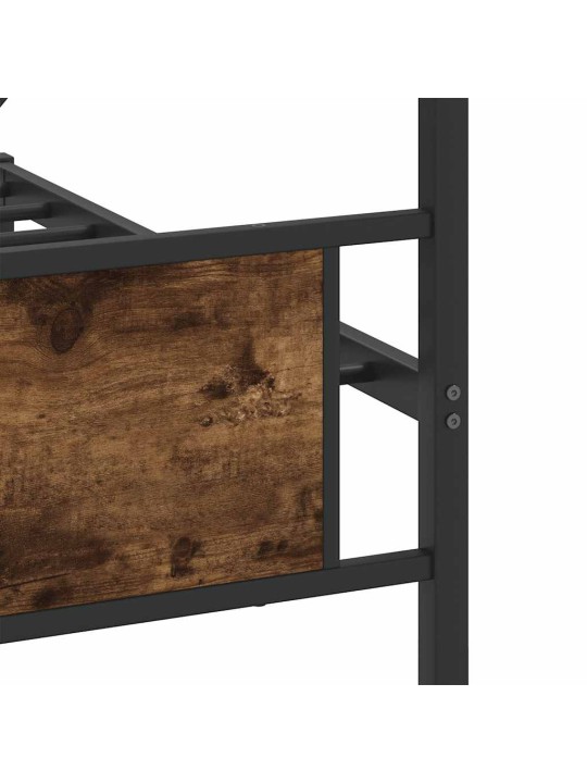 METALLIST VOODIRAAM ILMA MADRATSITA SUITSUTATUD TAMM 193X203 CM
