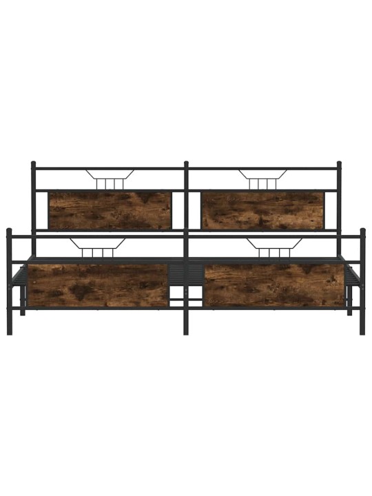 METALLIST VOODIRAAM ILMA MADRATSITA SUITSUTATUD TAMM 200X200 CM