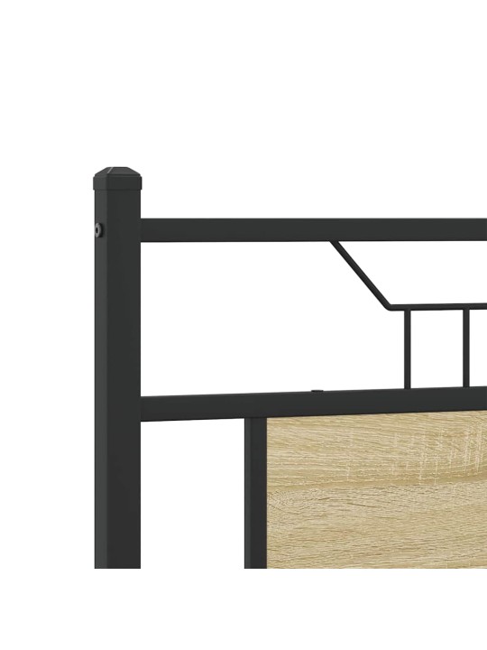 METALLIST VOODIRAAM ILMA MADRATSITA SONOMA TAMM 193X203 CM