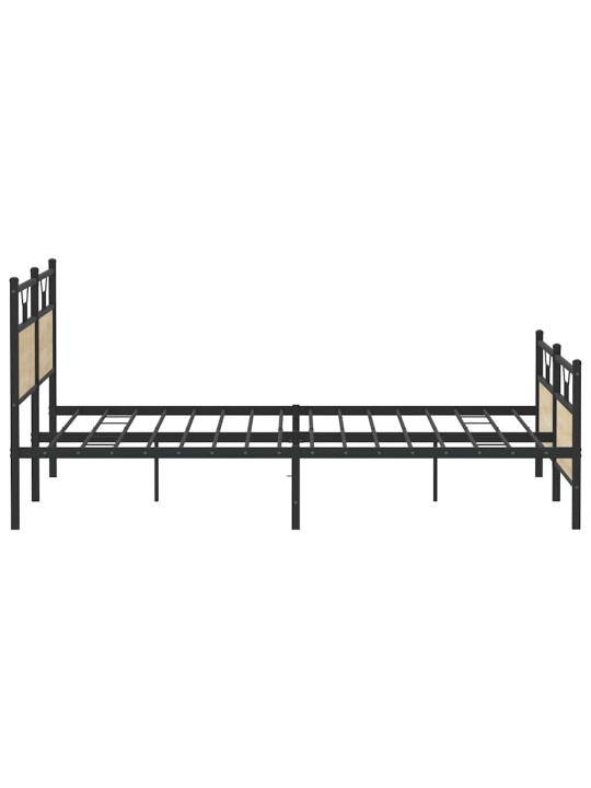 METALLIST VOODIRAAM ILMA MADRATSITA SONOMA TAMM 200X200 CM