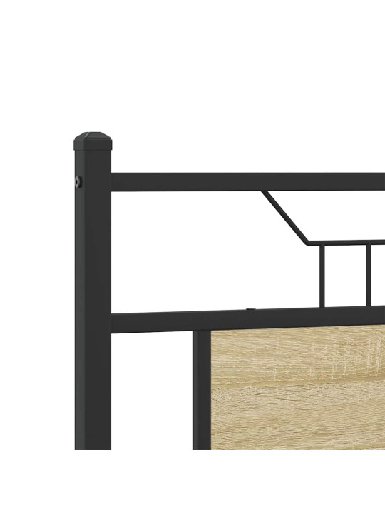 METALLIST VOODIRAAM ILMA MADRATSITA SONOMA TAMM 200X200 CM
