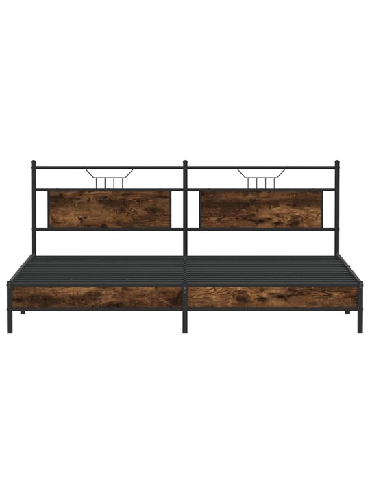 METALLIST VOODIRAAM ILMA MADRATSITA SUITSUTATUD TAMM 193X203 CM