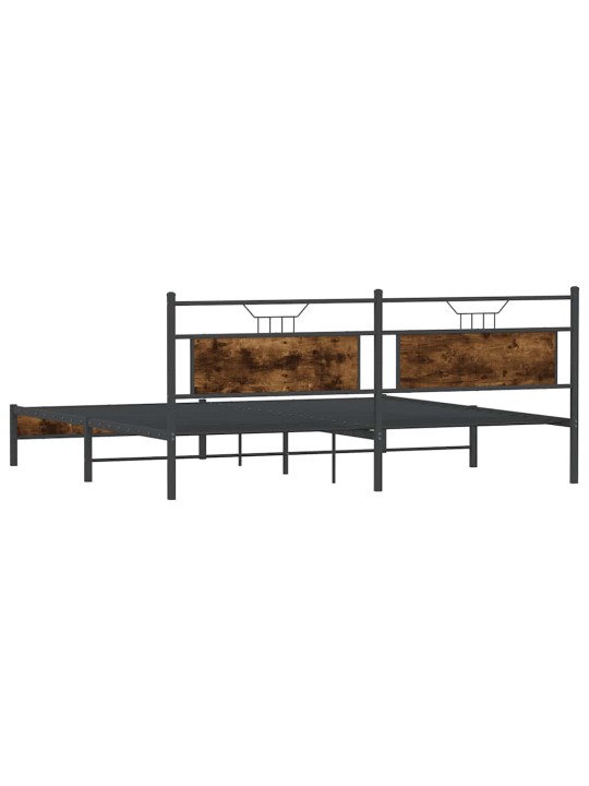 METALLIST VOODIRAAM ILMA MADRATSITA SUITSUTATUD TAMM 193X203 CM