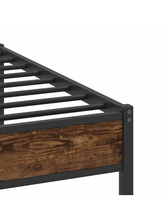 METALLIST VOODIRAAM ILMA MADRATSITA SUITSUTATUD TAMM 193X203 CM