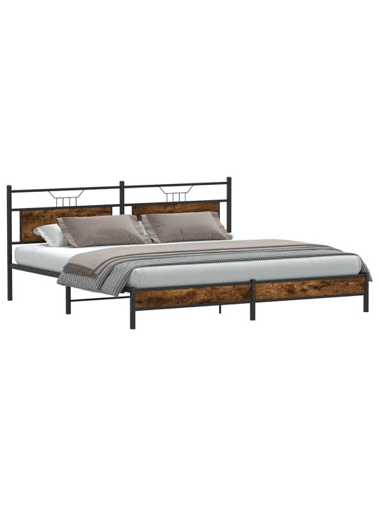 METALLIST VOODIRAAM ILMA MADRATSITA SUITSUTATUD TAMM 200X200 CM