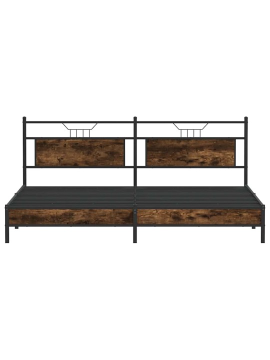 METALLIST VOODIRAAM ILMA MADRATSITA SUITSUTATUD TAMM 200X200 CM