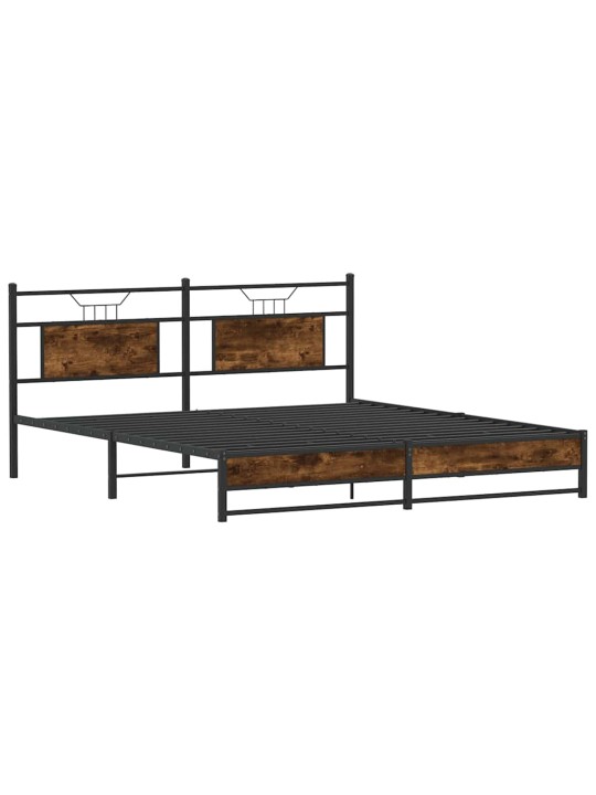 METALLIST VOODIRAAM ILMA MADRATSITA SUITSUTATUD TAMM 180X200 CM