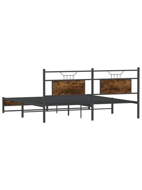 METALLIST VOODIRAAM ILMA MADRATSITA SUITSUTATUD TAMM 180X200 CM