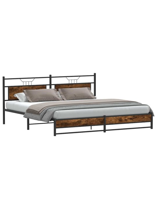 METALLIST VOODIRAAM ILMA MADRATSITA SUITSUTATUD TAMM 193X203 CM