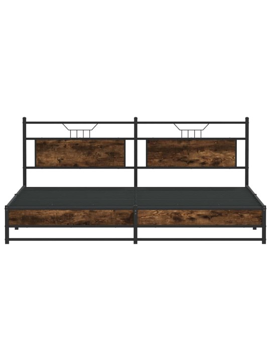 METALLIST VOODIRAAM ILMA MADRATSITA SUITSUTATUD TAMM 193X203 CM