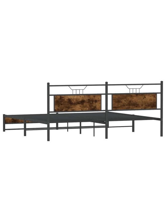 METALLIST VOODIRAAM ILMA MADRATSITA SUITSUTATUD TAMM 193X203 CM
