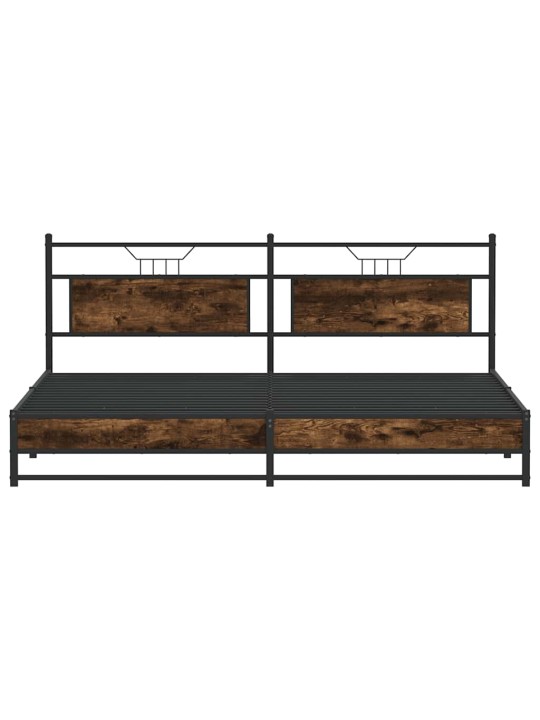 METALLIST VOODIRAAM ILMA MADRATSITA SUITSUTATUD TAMM 200X200 CM