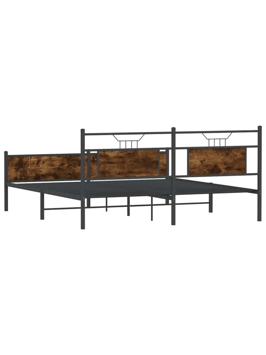METALLIST VOODIRAAM ILMA MADRATSITA SUITSUTATUD TAMM 180X200 CM
