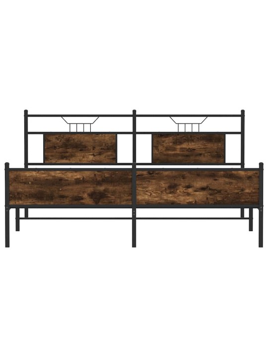 METALLIST VOODIRAAM ILMA MADRATSITA SUITSUTATUD TAMM 183X213 CM