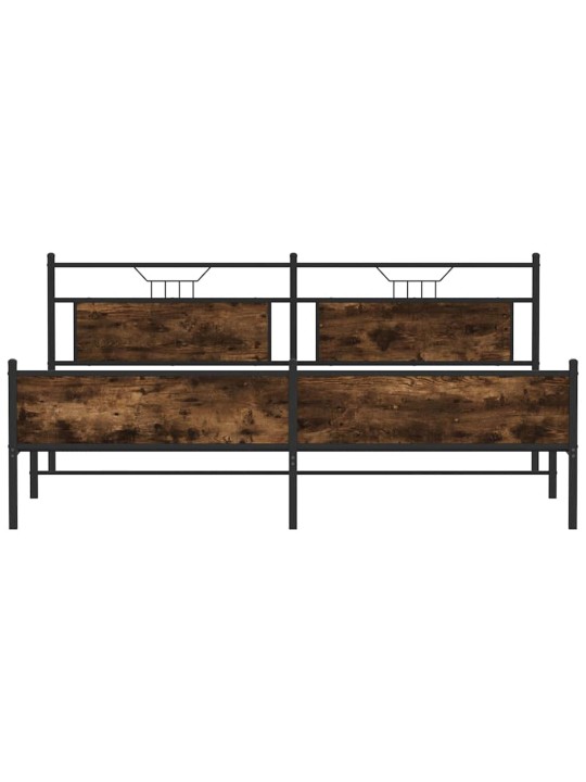 METALLIST VOODIRAAM ILMA MADRATSITA SUITSUTATUD TAMM 200X200 CM