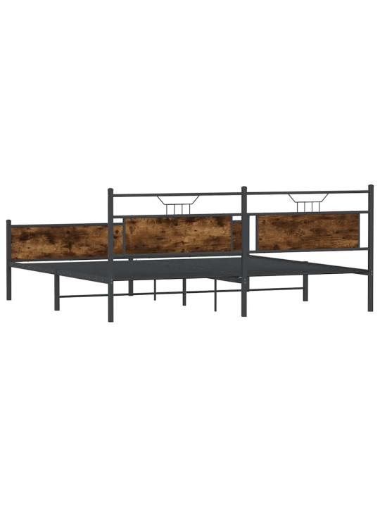 METALLIST VOODIRAAM ILMA MADRATSITA SUITSUTATUD TAMM 200X200 CM