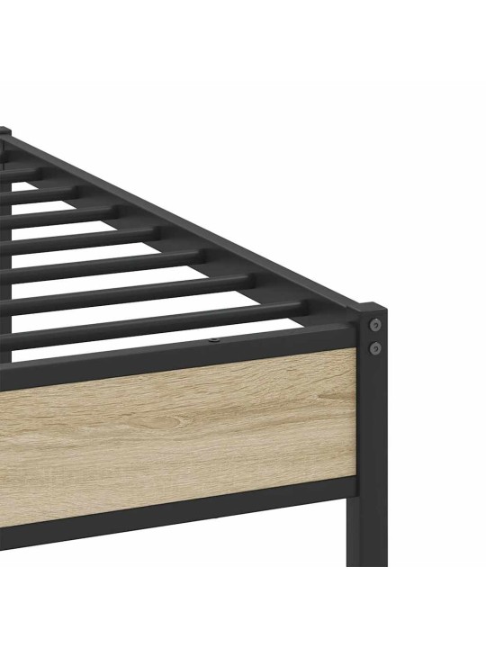 METALLIST VOODIRAAM ILMA MADRATSITA SONOMA TAMM 180X200 CM