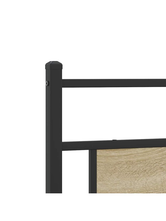 METALLIST VOODIRAAM ILMA MADRATSITA SONOMA TAMM 193X203 CM