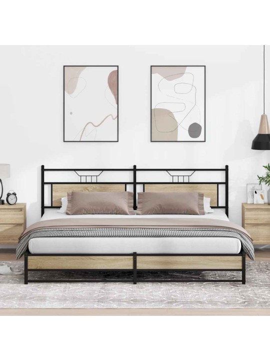 METALLIST VOODIRAAM ILMA MADRATSITA SONOMA TAMM 200X200 CM
