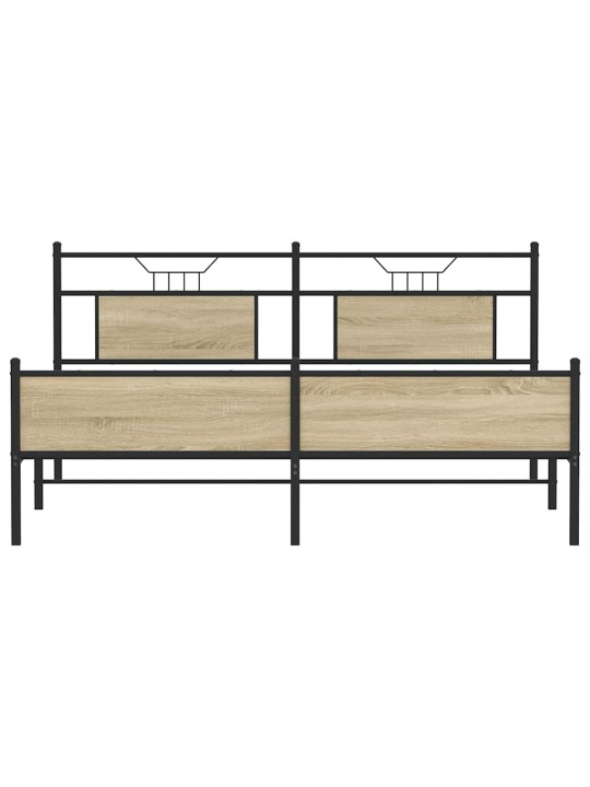 METALLIST VOODIRAAM ILMA MADRATSITA SONOMA TAMM 183X213 CM