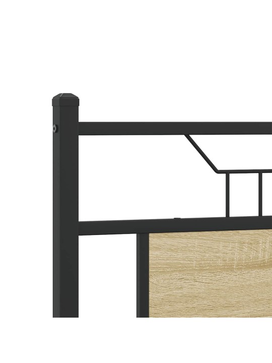 METALLIST VOODIRAAM ILMA MADRATSITA SONOMA TAMM 200X200 CM