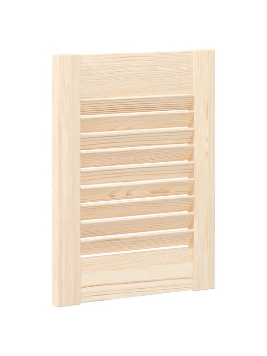 KAPIUKSED VÕREDEGA DISAIN 2 TK 39,5X29,5 CM TÄISPUIDUST MÄND
