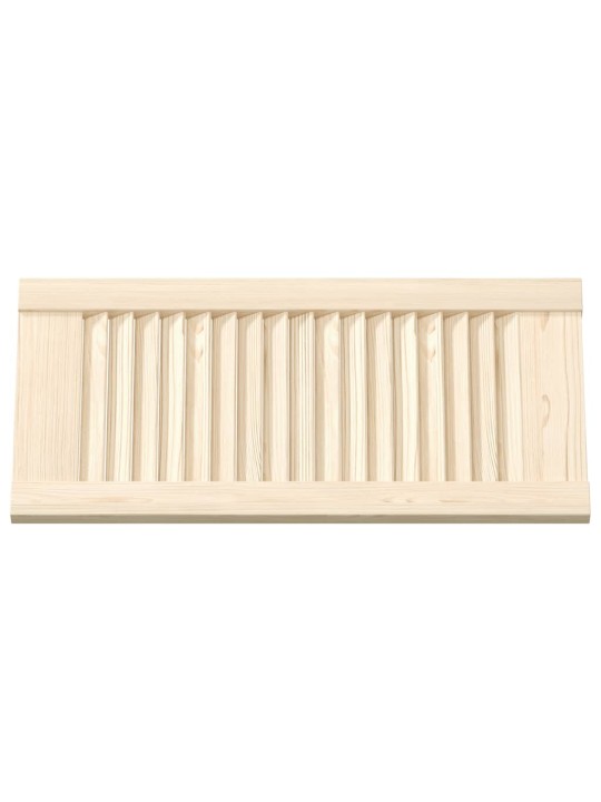 KAPIUKSED VÕREDEGA DISAIN 4 TK 61,5X29,5 CM TÄISPUIDUST MÄND