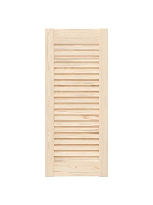 KAPIUKSED VÕREDEGA DISAIN 2 TK 69X29,5 CM TÄISPUIDUST MÄND