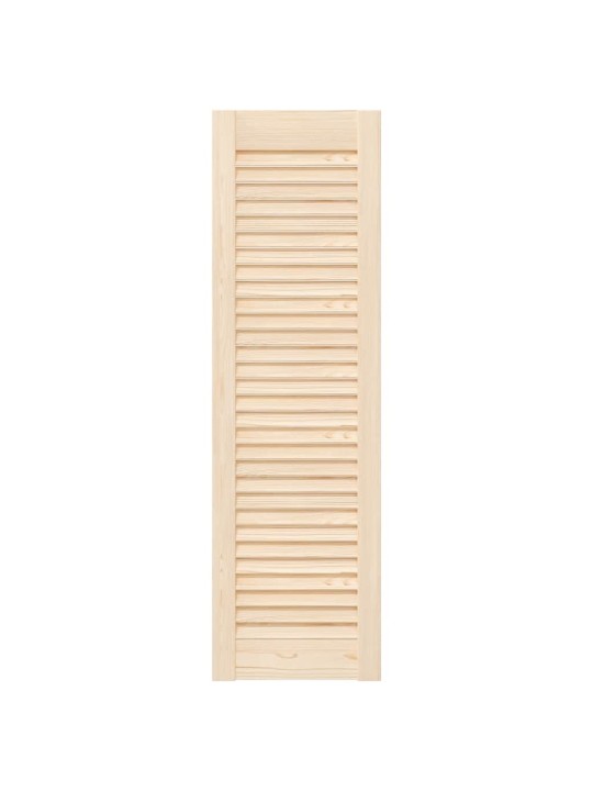KAPIUKSED VÕREDEGA DISAIN 2 TK 99X29,5 CM TÄISPUIDUST MÄND