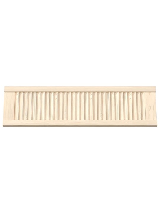 KAPIUKSED VÕREDEGA DISAIN 2 TK 99X29,5 CM TÄISPUIDUST MÄND