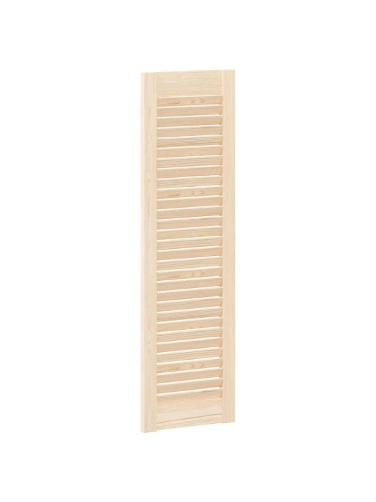 KAPIUKSED VÕREDEGA DISAIN 2 TK 99X29,5 CM TÄISPUIDUST MÄND