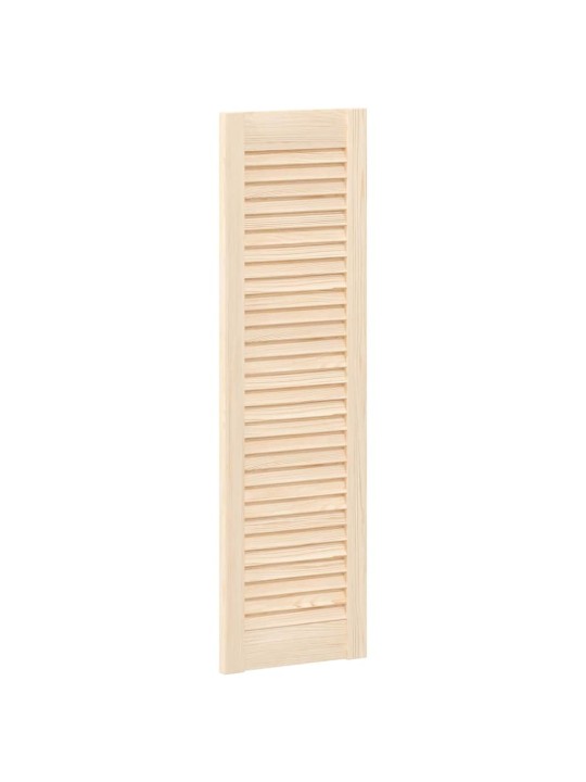 KAPIUKSED VÕREDEGA DISAIN 4 TK 99X29,5 CM TÄISPUIDUST MÄND