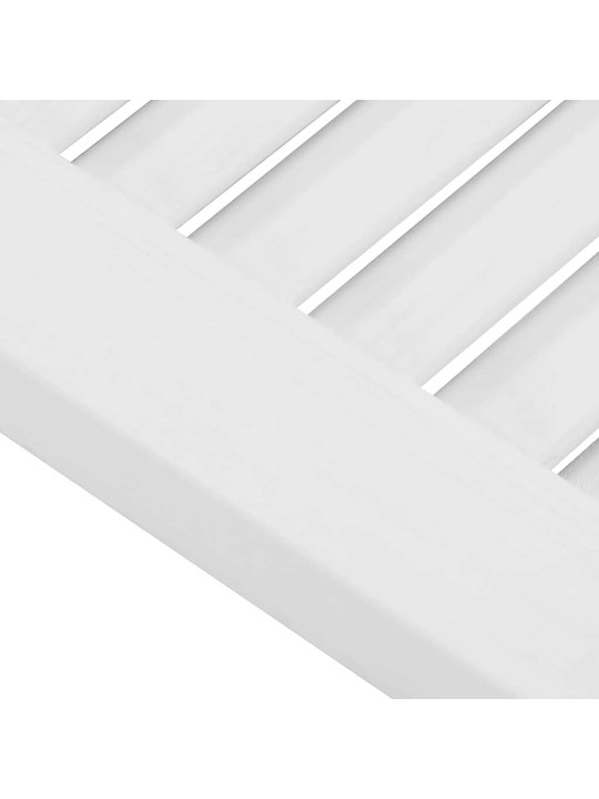 KAPIUKS LOUVRED DESIGN VALGE 99X29,5 CM
