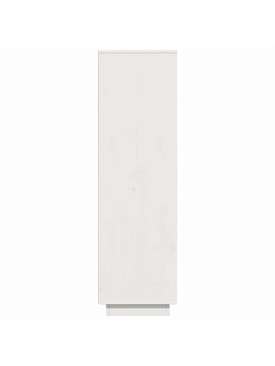 HIGHBOARD VALGE 89X34X116,5 CM TÄISPUIDUST MÄND