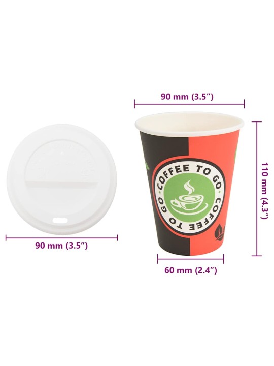 KAANEGA PABERIST KOHVITASSID 1000 TK 4 UNTSI 100 ML