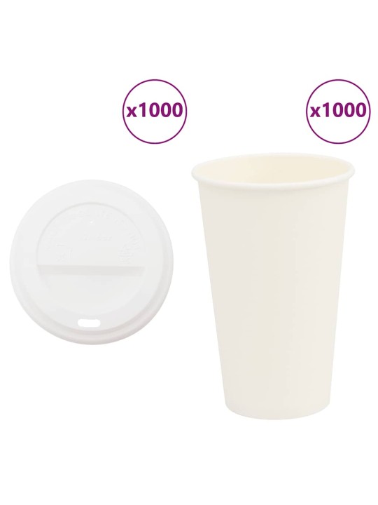 KAANEGA PABERIST KOHVITASSID 1000 TK 16 UNTSI 400 ML