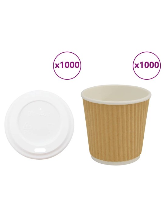 KAANEGA PABERIST KOHVITASSID 1000 TK 4 UNTSI 100 ML