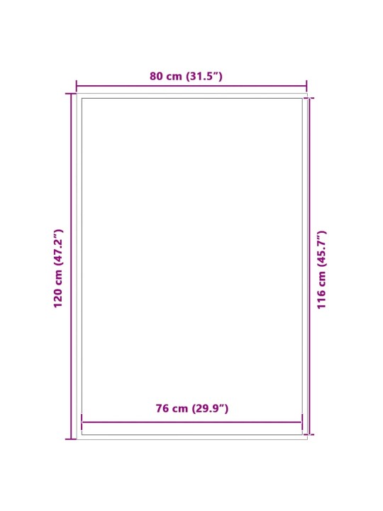 UKSEMATT, HALL, 80 X 120 CM
