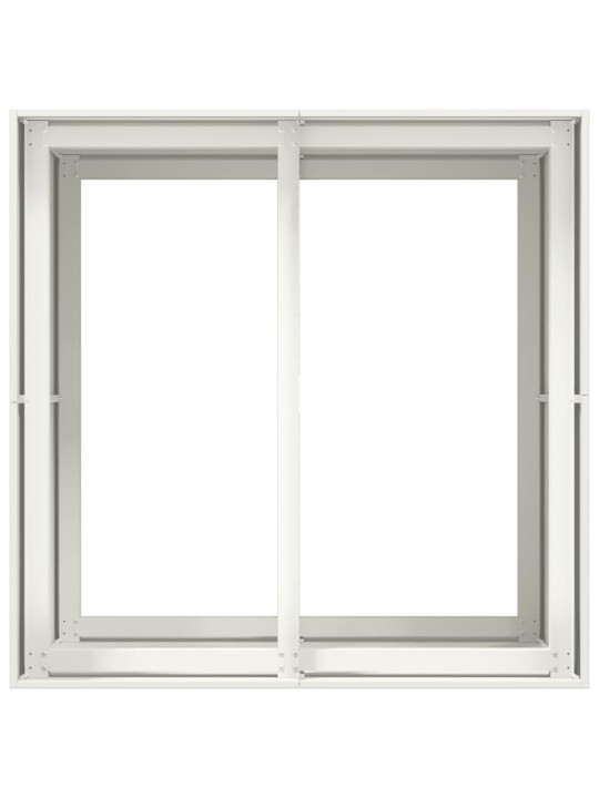 TAIMEKAST VALGE 80X80X80 CM, TERAS