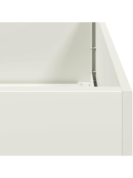 TAIMEKAST VALGE 80X80X80 CM, TERAS