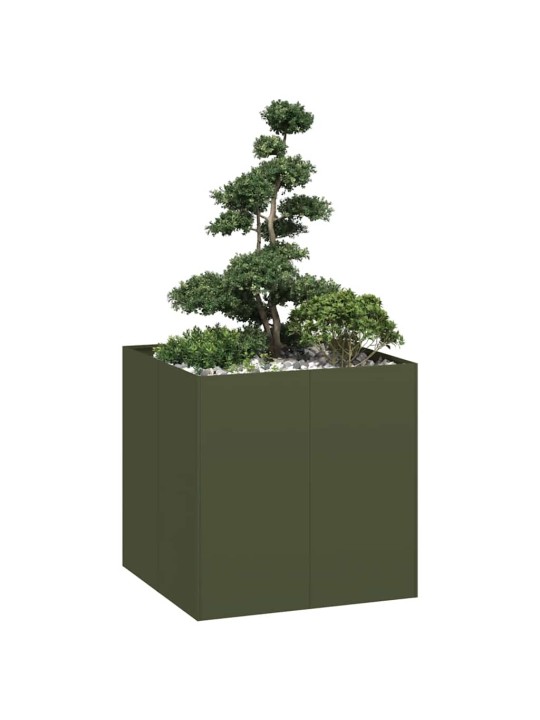 AIA TAIMEKAST, OLIIVIROHELINE, 80X80X80 CM, TERAS
