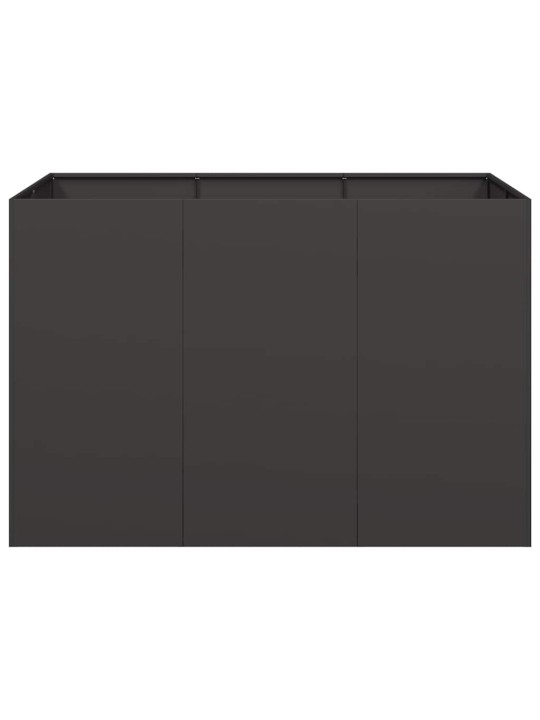 TAIMEKAST MUST 120X80X80 CM, TERAS