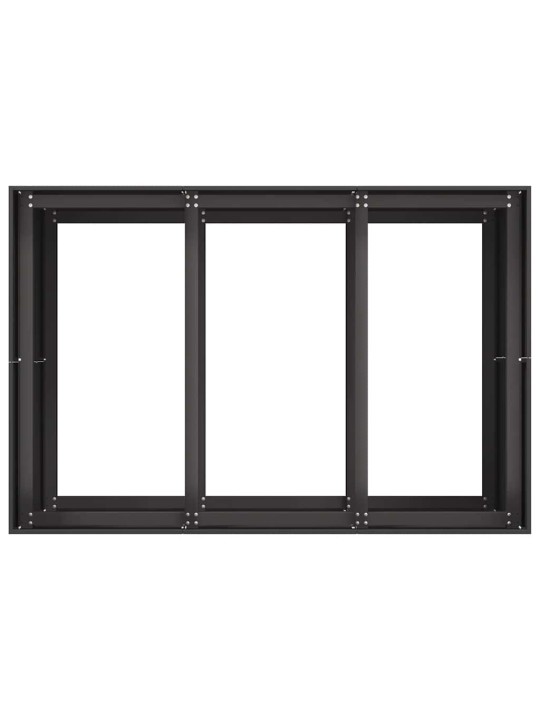 TAIMEKAST MUST 120X80X80 CM, TERAS