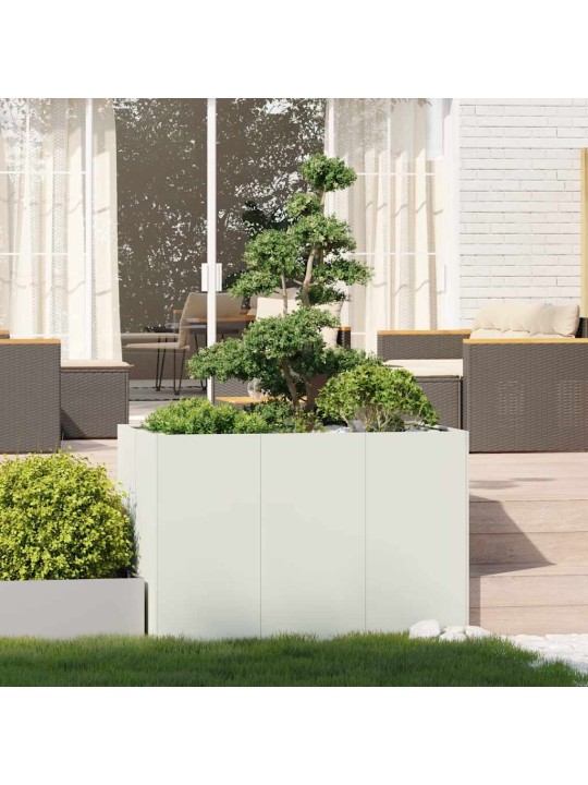 TAIMEKAST VALGE 120X80X80 CM, TERAS