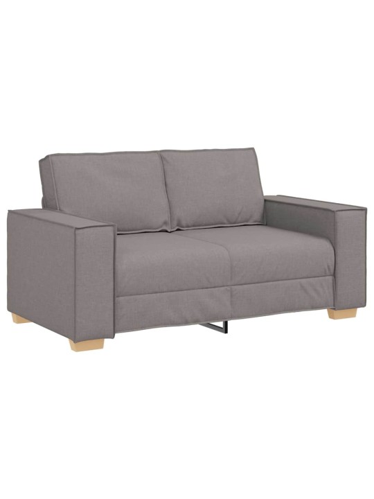 Diivanikomplekt 3 tk pruunikashall 220 x 78 x 84 cm kangas